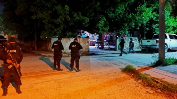 Reportan decomiso de droga y 4 detenidos durante fuerte operativo en panadería de Kanasín