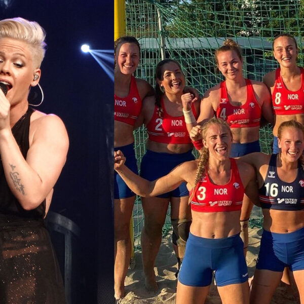 Pink pagará la multa del equipo noruego de handball