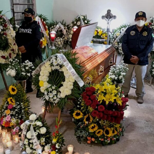 Fotos: SSP Yucatán da último adiós a joven policía asesinado