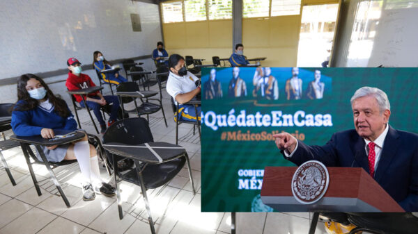 Regreso a clases presenciales en agosto, llueva o truene: AMLO