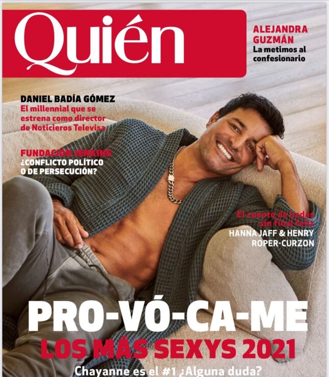 Revista mexicana considera a Chayanne como el hombre más sexy de 2021