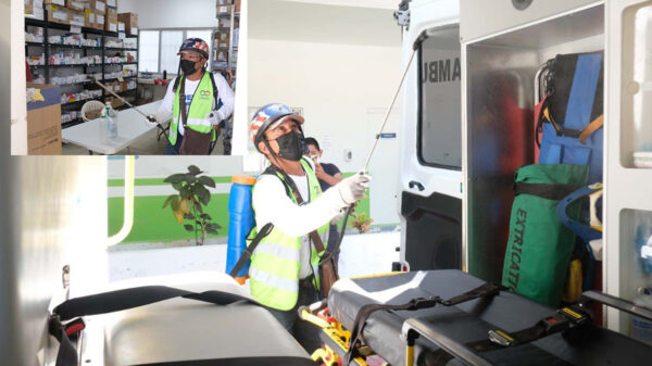 Intensifica gobierno de Puerto Morelos sanitización de oficinas públicas