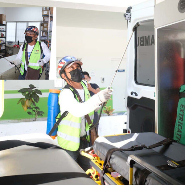 Intensifica gobierno de Puerto Morelos sanitización de oficinas públicas