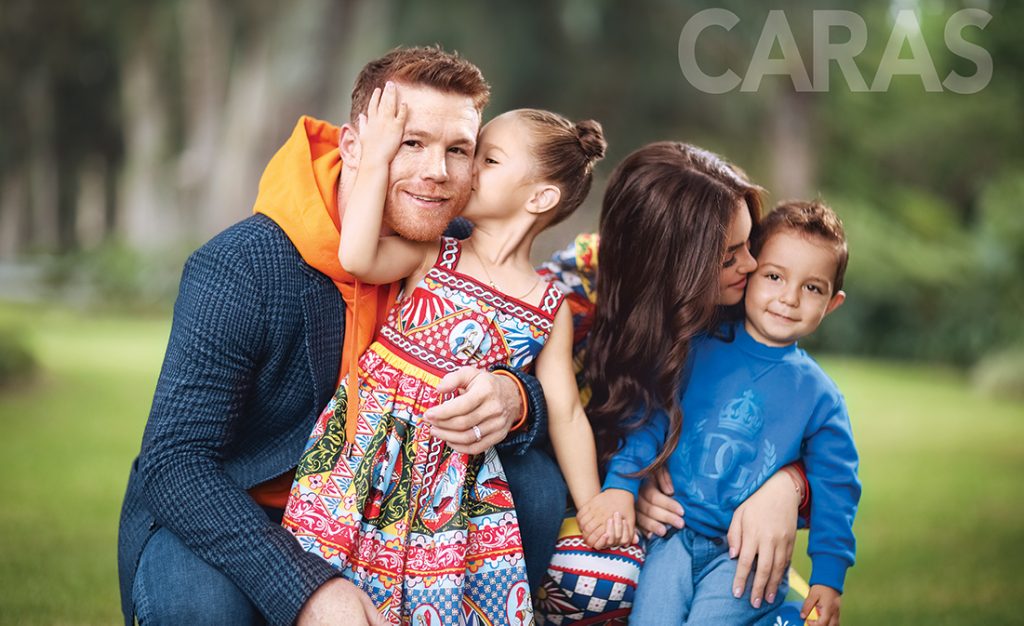 Saúl 'Canelo' Álvarez deja los guantes para presumir su faceta de papá
