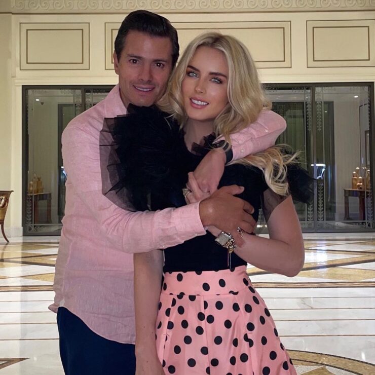 Tania Ruíz envía tierna felicitación a su “novio hermoso” Enrique Peña Nieto