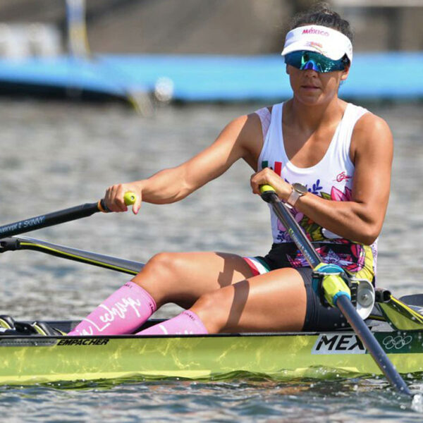 Tokyo 2020: Kenia Lechuga avanza a cuartos de final en remo