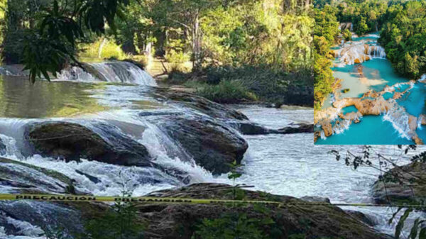 Se ahoga turista en cascadas de Chiapas; ya localizaron su cuerpo