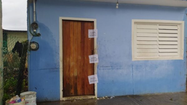 Catea la FGR un domicilio en la colonia Emiliano Zapata de Cozumel.
