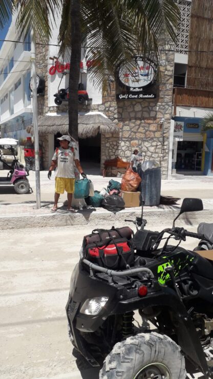 Atienden problema de la basura en la isla de Holbox; se busca brindar una mejor imagen para recibir al turismo.