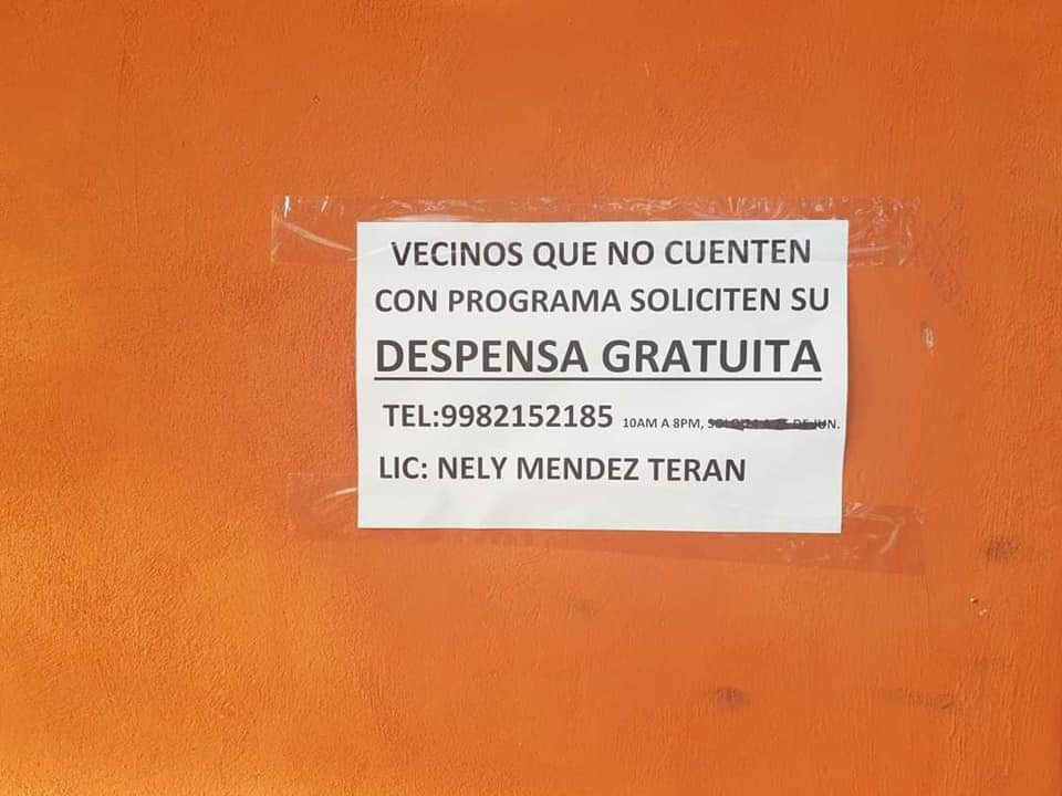 Podría tratarse de un fraude el supuesto apoyo con despensas en Cozumel; la Policía Quintana Roo pone en alerta a la población ante anuncios.