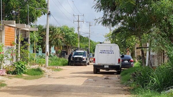 Cancún: Hallan cuerpo ensabanado en la colonia San Alfredo de la Supermanzana 242.