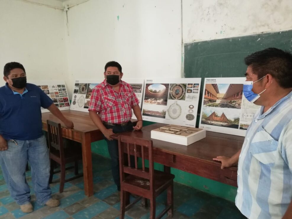 Donarán predio para gasolinera del Bienestar en el ejido Nuevo X-Can; serán un detonante económico para la zona como parte del Tren Maya.