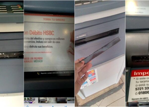 Playa del Carmen: Alertan sobre dispositivo para robar dinero en un cajero.