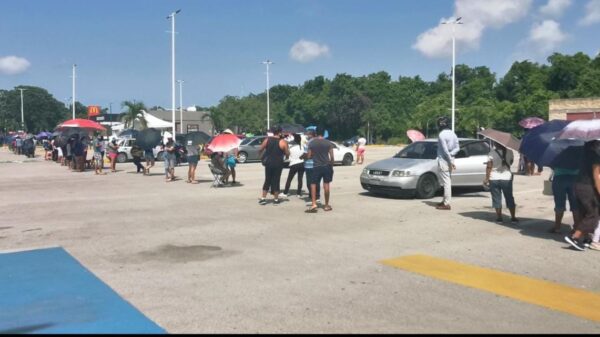 Se agotaron las pruebas rápidas de Covid-19 en Cancún.