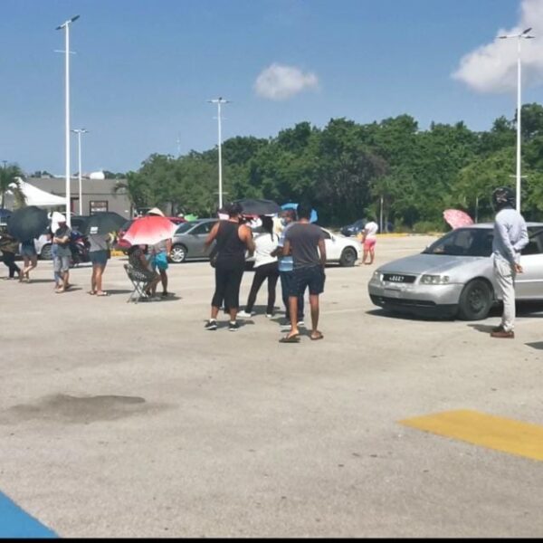 Se agotaron las pruebas rápidas de Covid-19 en Cancún.
