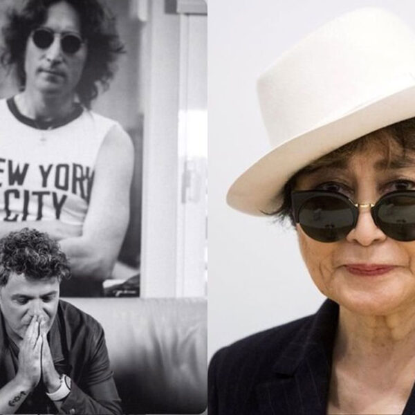 Yoko Ono reacciona al escuchar “Imagine” con Alejandro Sanz en Tokio 2020