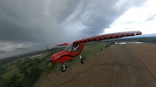 El video de un piloto que sobrevolaba unos cultivos, se viraliza, ya que capta el momento exacto en el que fue alcanzado por una tempestad