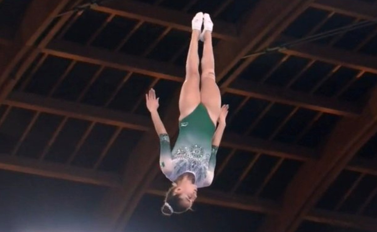 Tokio 2020: Mexicana Dafne Navarro hace historia y pasa a la final olímpica de trampolín