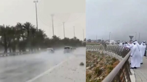 Emiratos Árabes Unidos crea lluvia artificial para combatir la intensa ola de calor