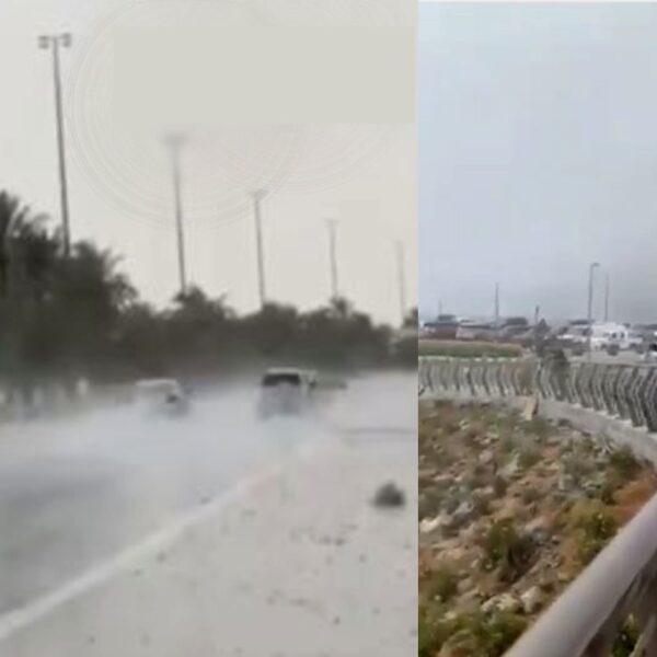 Emiratos Árabes Unidos crea lluvia artificial para combatir la intensa ola de calor