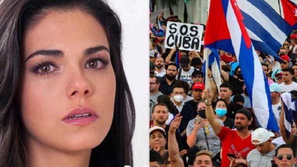 Livia Brito rompe en llanto al hablar de su familia y la situación que se vive en Cuba