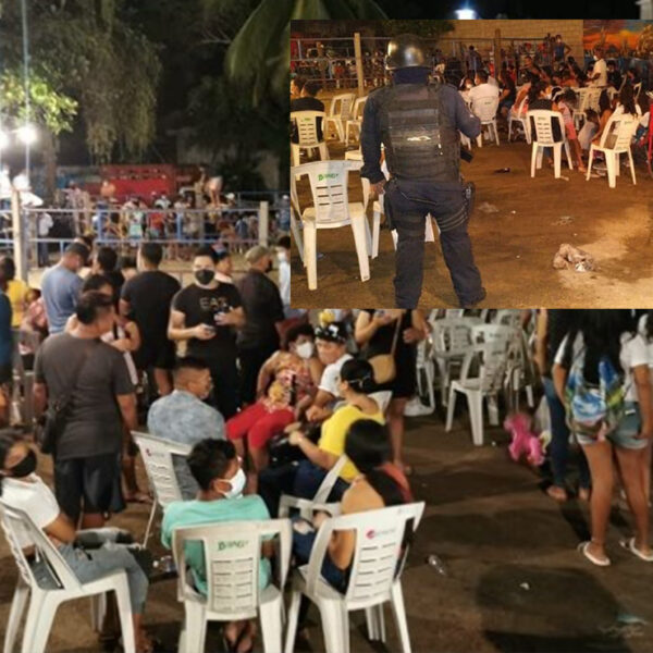 Video: Disuelven autoridades "mega jaripeo" en Guerrero