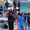 Decomisan armas y drogas en playas de Cancún tras operativo conjunto