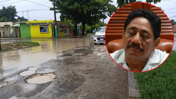 Exigen cuentas al edil de OPB en el tema de bacheo.