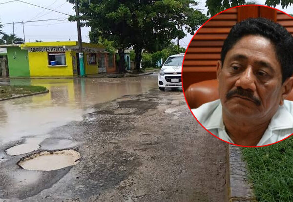 Exigen cuentas al edil de OPB en el tema de bacheo.