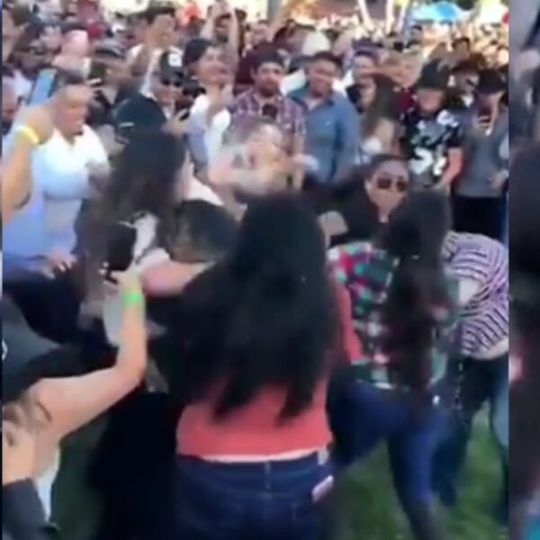 El video en donde un hombre se pone a bailar para detener la pelea entre un grupo de mujeres gana popularidad en las redes sociales