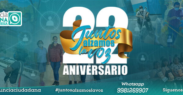 Celebra Denuncia Ciudadana 22 años al aire