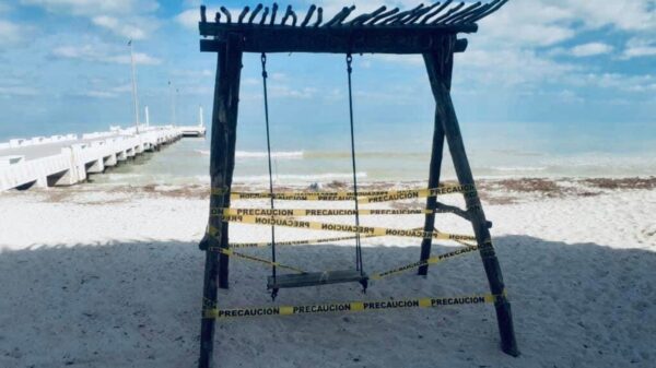A partir de hoy y hasta nuevo aviso permanecerá cerrado el malecón de Telchac Puerto