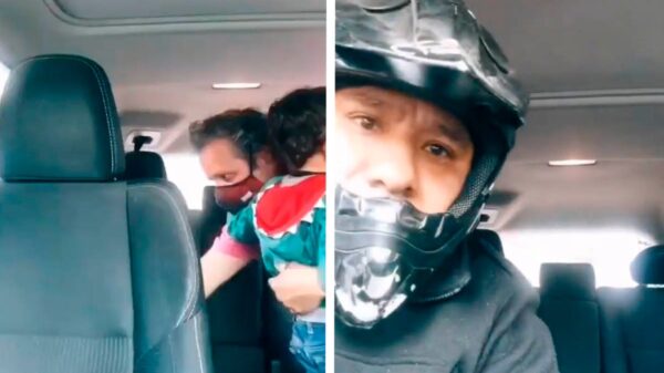 Se viraliza un video en donde fue captado el momento en que un usuario de esta red social fue despojado de su camionetas