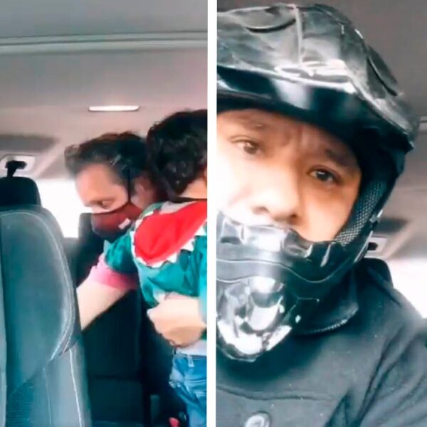 Se viraliza un video en donde fue captado el momento en que un usuario de esta red social fue despojado de su camionetas