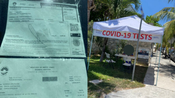 CUIDADO: Módulos de pruebas Covid operan sin permisos en Zona Hotelera de Cancún