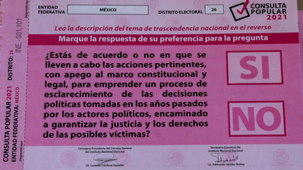 INE dio inicio al proceso de consulta popular sobre expresidentes