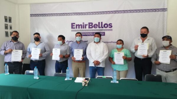 Dan a conocer comisión para entrega-recepción por el presidente electo, Orlando Emir Bellos Tun