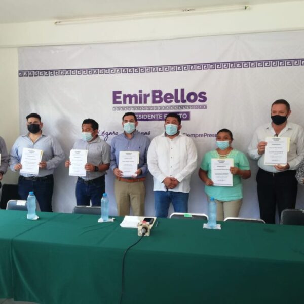 Dan a conocer comisión para entrega-recepción por el presidente electo, Orlando Emir Bellos Tun