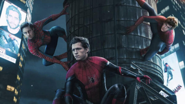 Filtran imagen de Andrew Garfield y Tobey Maguire en el set de 'Spider-Man'