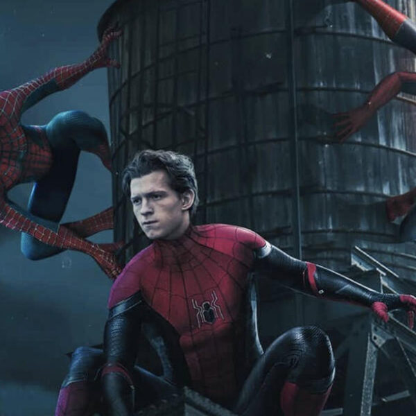 Filtran imagen de Andrew Garfield y Tobey Maguire en el set de 'Spider-Man'