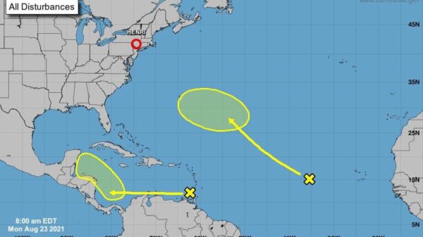Clima: Vigilan zonas de inestabilidad en el Atlántico y el Caribe.