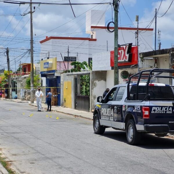 Ejecutan a hombre en la supermanzana 91 de Cancún