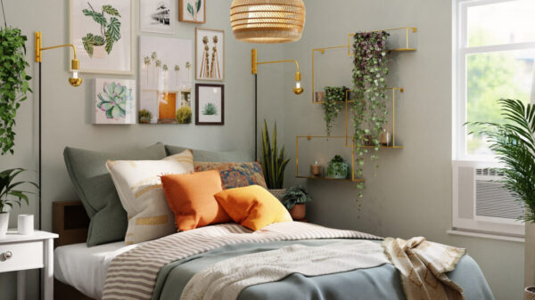 Tips para distribuir muebles en una pequeña habitación.