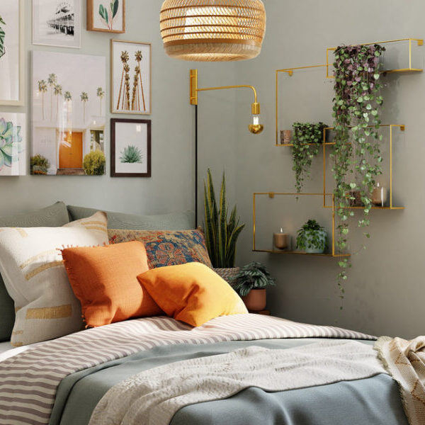 Tips para distribuir muebles en una pequeña habitación.