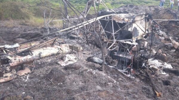 Un lesionado tras desplome de una avioneta en Jalisco