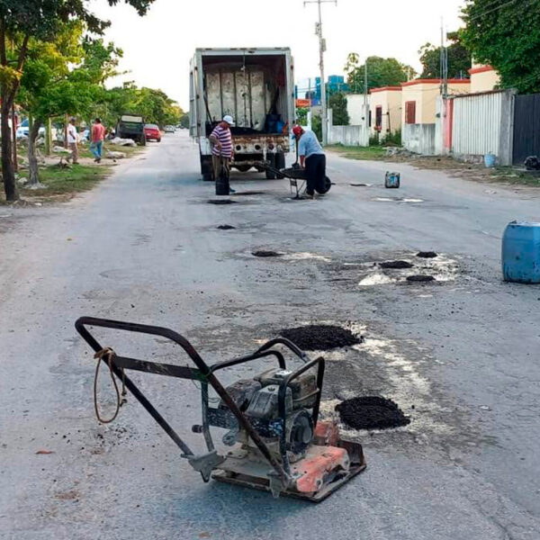 Mejora movilidad urbana gobierno de Puerto Morelos