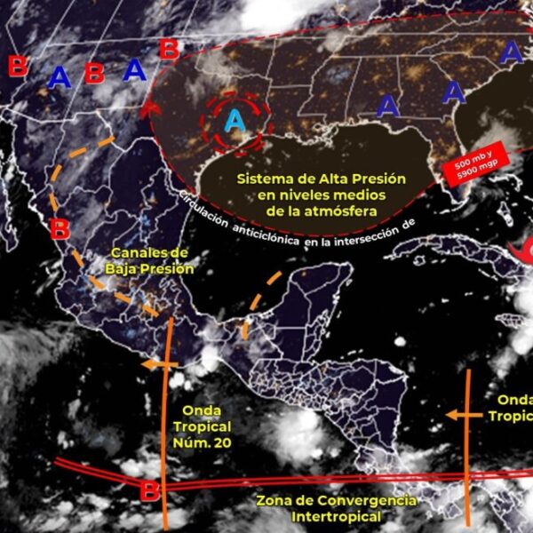 Pronóstico del clima para hoy viernes 13 de agosto en Quintana Roo.