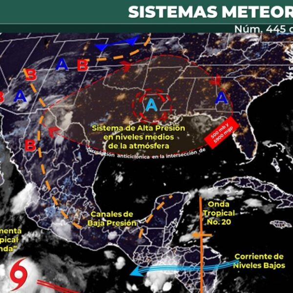 Clima: Cielo parcialmente nublado para hoy en Quintana Roo.