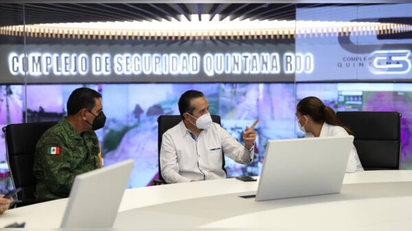 Saldo blanco tras el paso del huracán “Grace” por Quintana Roo: Carlos Joaquín