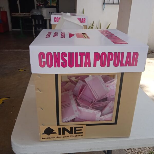 Desdeñan quintanarroenses Consulta Popular; participó 6.71 por ciento